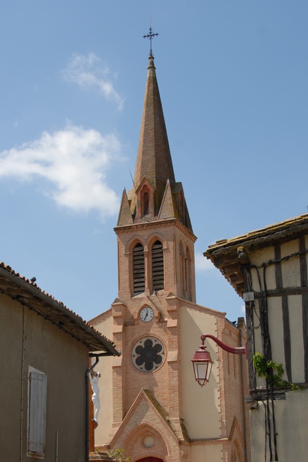 Escazeaux église